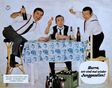 Hurra, wir sind mal wieder Junggesellen!